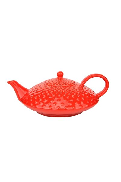 Livada cu Ceai Japanese Porcelain Teapot HIMEJI Red 1.2L