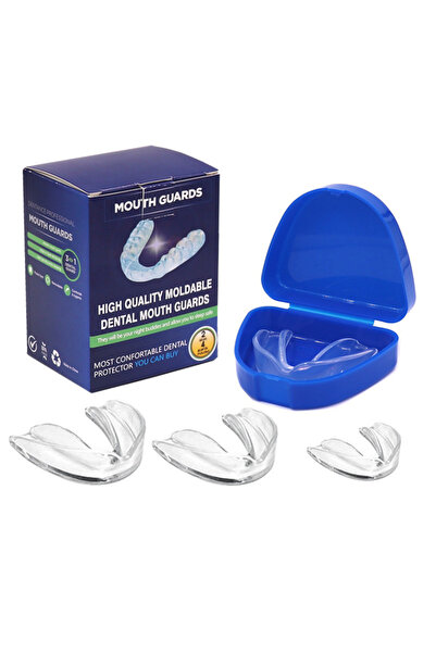 Choice WHITE 4pcs/set Mouth Guard with Storage Case For Anti Snoring Bruxism ...