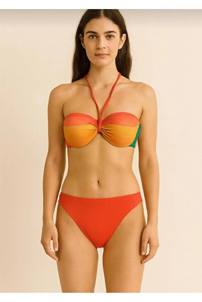 aykidsclup Sunset Glow Bikini Set Bez Bretera 1001-60-