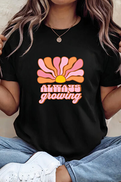 Sarah's Boutique Women's T-shirt – 100% cotton – Always Growing