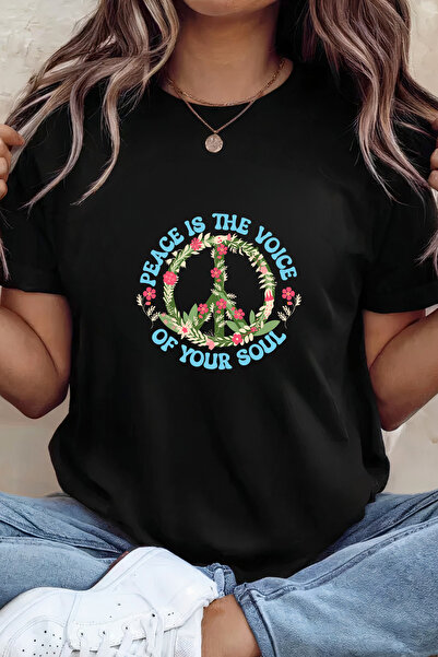 Sarah's Boutique Women's T-shirt – 100% cotton – Peace Soul