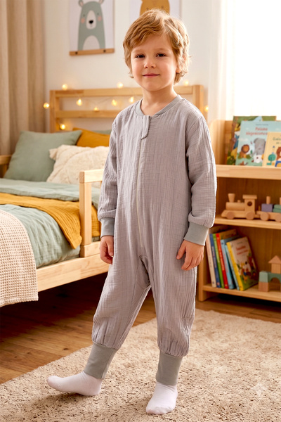 Babymod Muslin Sleeping Bag 1.0 Tog Children's Summer Sleeping Bag Sleeping G...