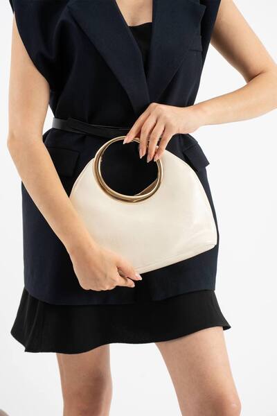 WİKİDAYS.S MODA TRENDİ Modern Metal Detailed Stylish Handbag