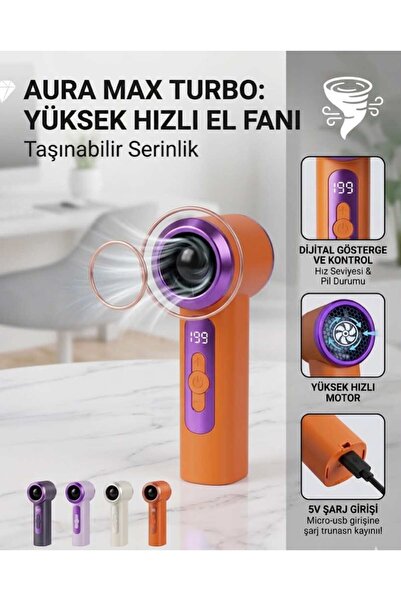 MRKAY ULTRA SOĞUTUCULU ŞARJLI EL FANI KADEMELİ YÜKSEK SERİNLİK HİSSİYATI DİJİ...