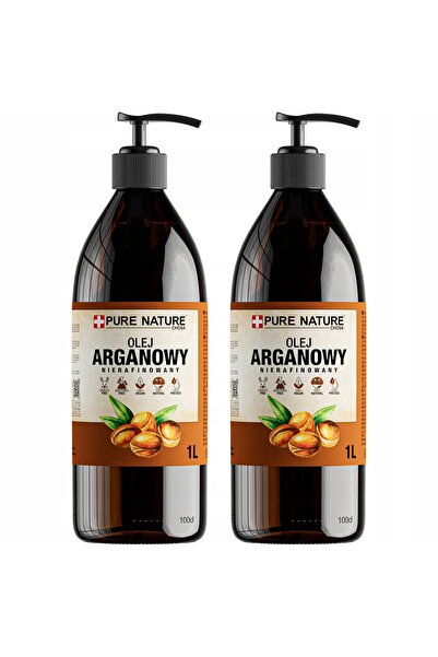 CHOSA Ulei de Argan, Pure , 2x1l, Presat la Rece, Nerafinat, cu Dozator, pent...