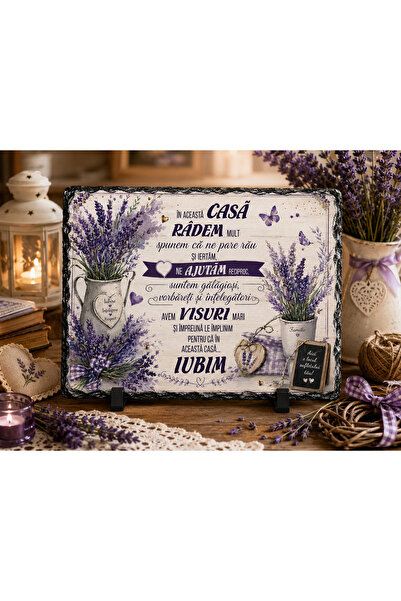 hiperborea Placă ardezie - În această casă iubim