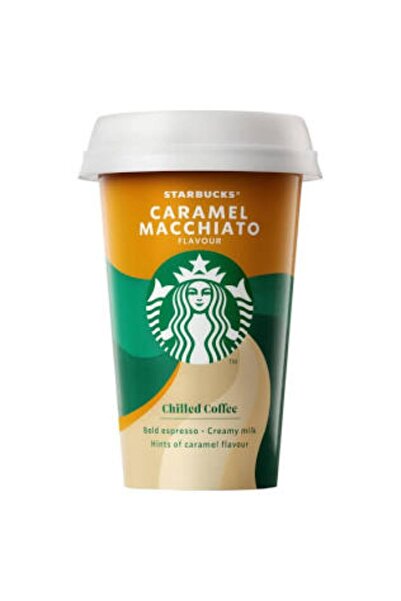 Starbucks مشروب قهوة كراميل ماكياتو 220 مل × 10