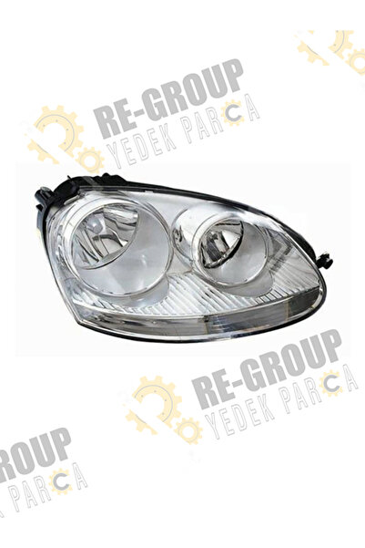 İthal VW GOLF 5 2003_2008 - JETTA 2005_2009 ÖN FAR KROMLU BEYAZ -SAĞ- 1K6941006