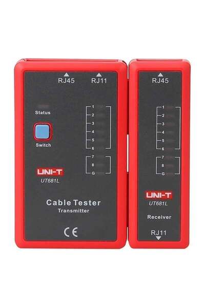 Unit UT681L RJ45 RJ11 Network Kablo Test Ve Kontrol Cihazı