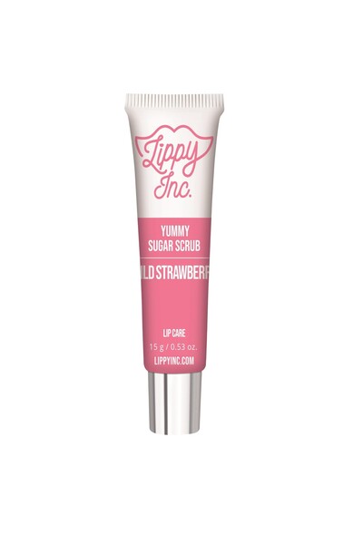 BORN LIPPY Lippy Inc., Yummy Sugar, Scrub de buze, Căpșuni, 15 g