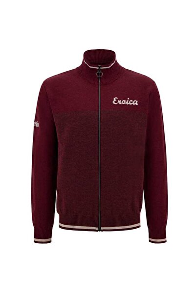 Santini Tricou de ciclism pentru bărbați Eroica Vita Wool - Albastru închis - S
