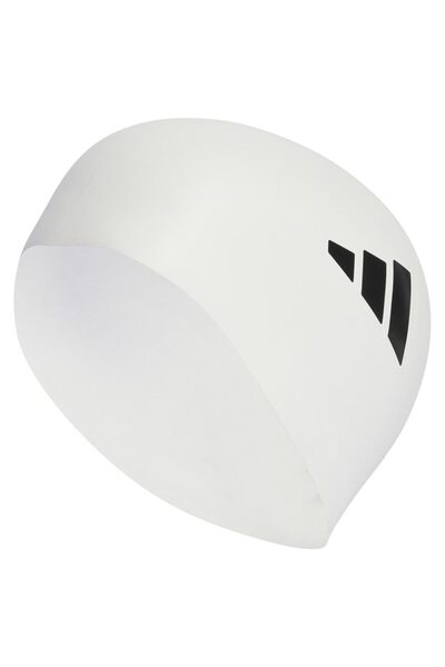 adidas Σκουφάκι κολύμβησης με 3 ρίγες, ενιαίο μέγεθος