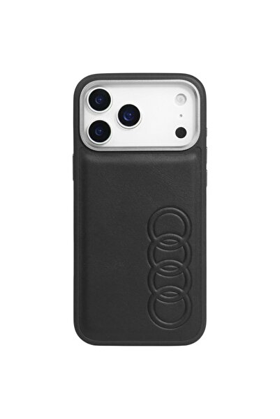 Audi TT Θήκη MagSafe από Συνθετικό Δέρμα για iPhone 17 Pro Max, Μαύρο