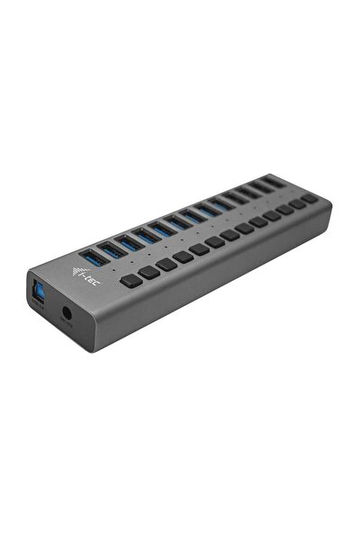 iTec Hub USB i-Tec U3CHARGEHUB13, 13x USB 3.2 Gen 1 (Negru)