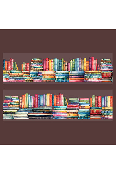 choice2 4 Tape 50mm*2m Book Sea Reading Scenic PET Tape Manual Stationery DIY...