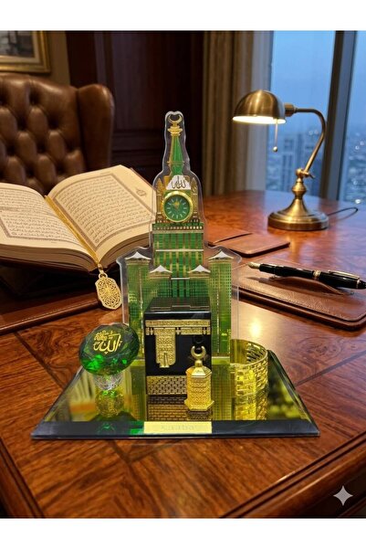 Generic Luxury Souvenir Special Model Kaaba Model with Clock Tower