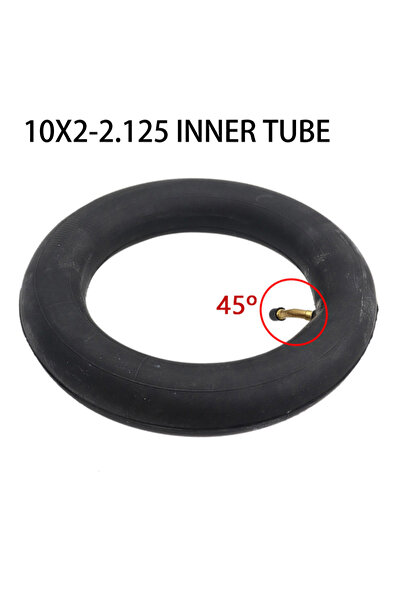 Choice9 10X2 2.125 45D 1PCS 10 Inch 10x2/2.125 10x2.50 Inner Tube for 10x2 25...