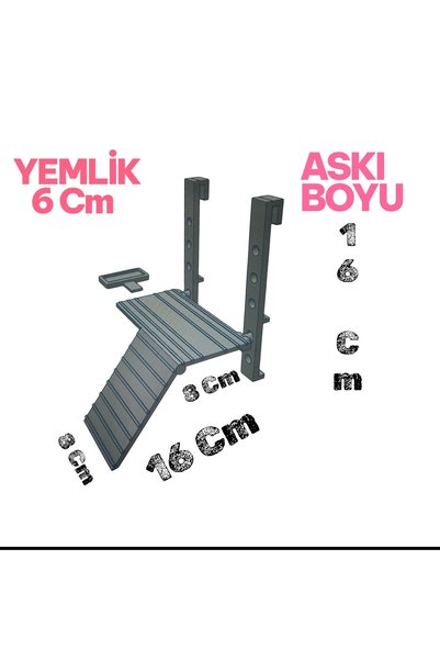 Salıncak Kaplumbağa Rampası Yükseklik Ayarlı Merdivenli/Yemlikli 16 Cm (Açık ...