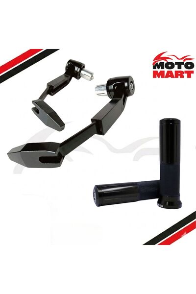 motomart+ Mondial Wing 50 Elcik Ve Manet Koruma Set-Siyah-Ma29003