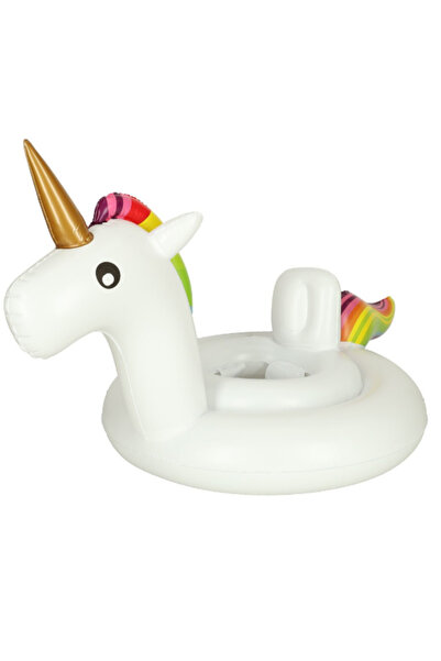MC Micostore Colac pentru Copii, Unicorn gonflabil cu Suport pentru Picioare,...