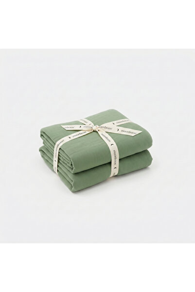Moonboon Organic Muslins in Soft Texture – 100% GOTS-Certified Cotton Baby Mu...