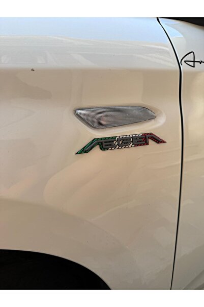 Ark Sticker Egea İtalyan Yazı 3D Baskı 2 Adet