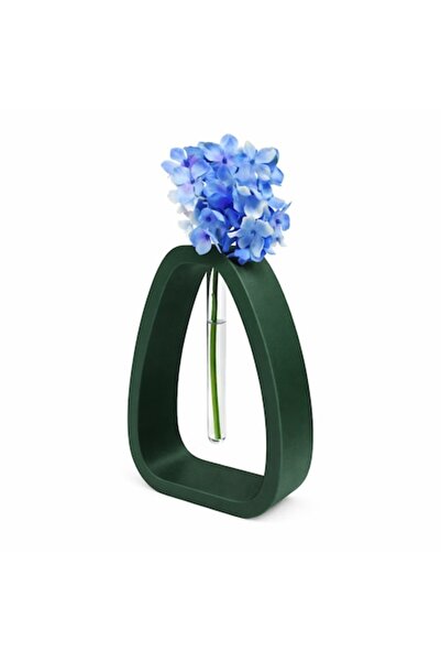OEM AURA Loop Decorațiune de interior cu eprubetă, imprimată 3D, verde închis
