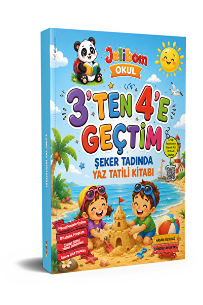 Kurul Yayıncılık Jelibom Okul 3'ten 4'e Geçenler İçin Şeker Tadında Yaz Tatil...