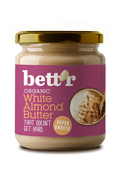 BETTR Crema de migdale albe bio 250g