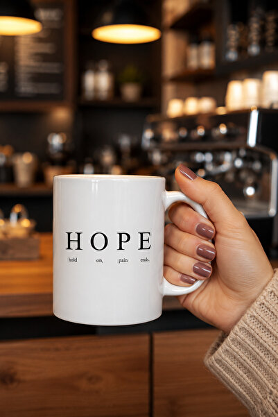 chic crazze Hope Written Minimalist Design Mug Model Motivational Themed Larg...