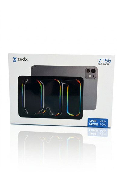 ZEDX ZT56 10.1-Inch Smart Tablet | 12GB RAM, 512GB ROM | Android 15, Octa-Cor...