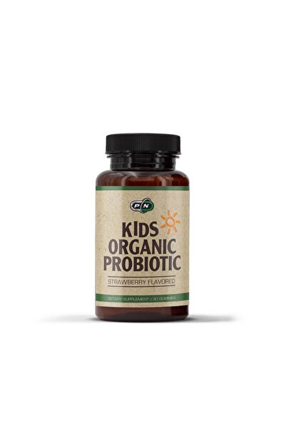 Pure Nutrition USA Kids Organic Probiotic, Capsuni 30 jeleuri - Pure Nutrition
