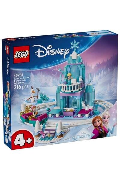 LEGO ® Disney Princess - Aventura cu sania pe sine la castelul de gheata al E...