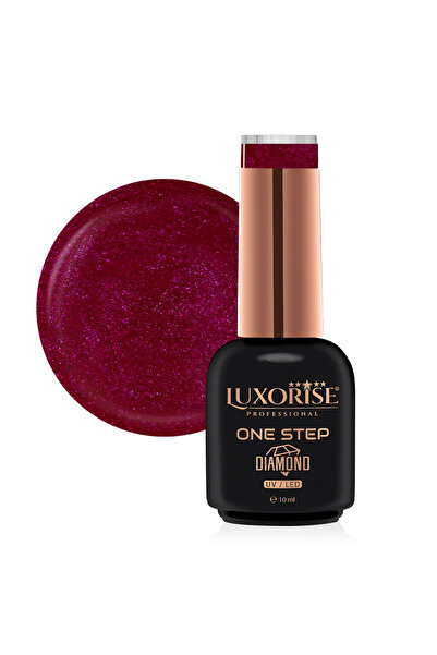 LUXORISE Ojă semipermanentă One Step Diamond - Raspberry Sheer 10ml