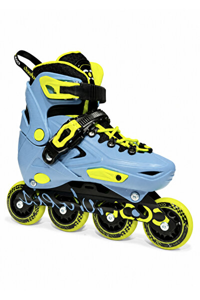 Cool Wheels Rebel Serisi Profesyonel Sert Kabuk Kutulu Paten - Çift Kilitli A...