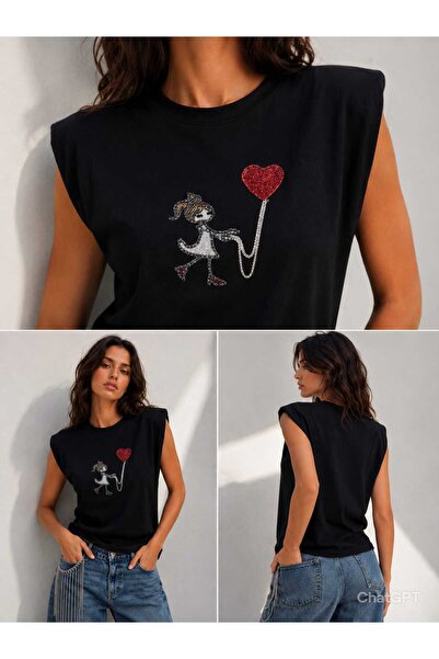 Yumey Stone Embroidered T-Shirt