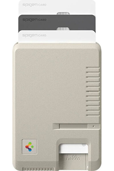Spigen Θήκη Καρτών MagSafe Classic Ls σε Γκρι Χρώμα