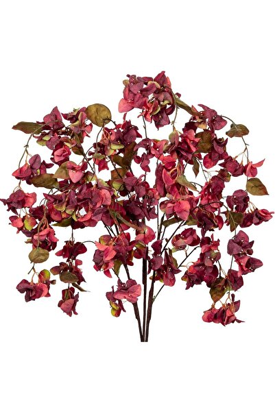 OEM Flori artificiale de Bougainvillea suspendate din mătase, realiste, vișin...