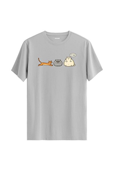 Colermi Happy Cats Design T-Shirt