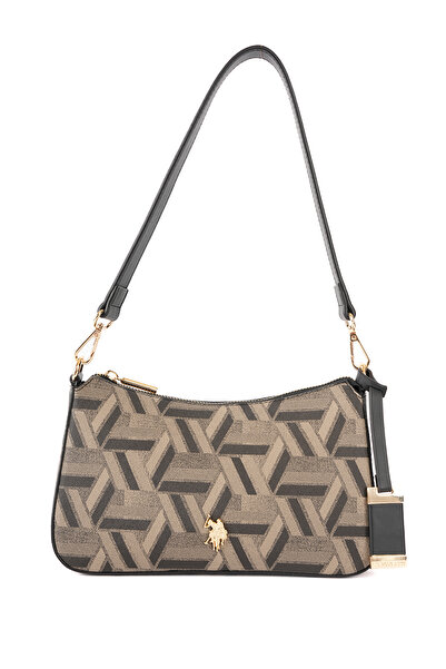 U.S. Polo Assn. Mink-Yellow Women's Shoulder Bag Us26123