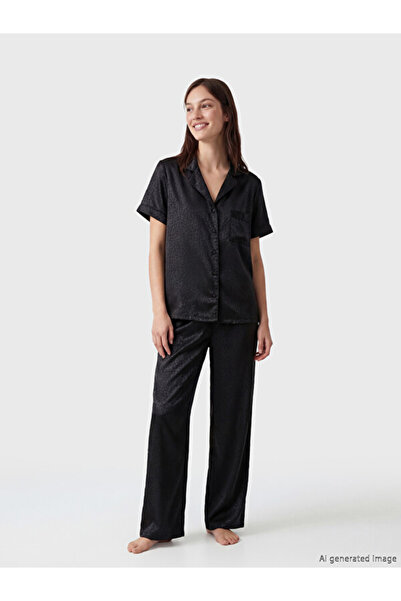 LC Waikiki I Embroidered Women's Satin Pajama Set from Freezen Store