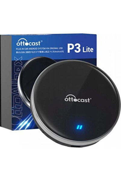 Ottocast Ασύρματος Αντάπτορας Carplay Android Auto Ottoaibox P3 Lite για Σειρ...