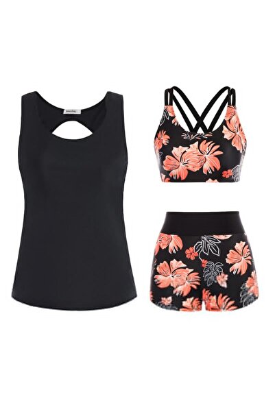 OEM Tankini Plus Size, Women's Tummy Control Swimsuit. 3-Piece Bikini Women's...