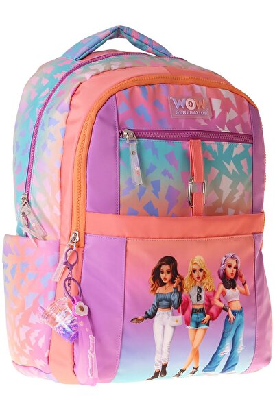 WOW Generation Wow Gerenation Girls' Shine Printed Orange - Purple Primary Sc...