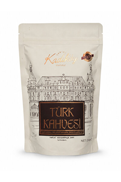 Tarihi Kadıköy Kahvesi Premium Türk Kahvesi 250 gr Orta Kavrulmuş Taş Değirme...