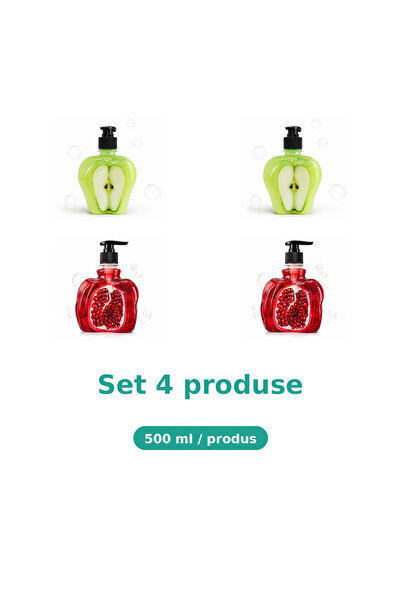 Tasty Set 4 Produse Tasty, Mix 2x Mar Piele Sensibila, 2x Rodie