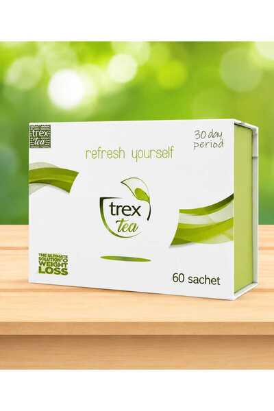Trex Tea Herbal Tea 60 Sachets |   30 Day Package |   Practical Single Sachet...