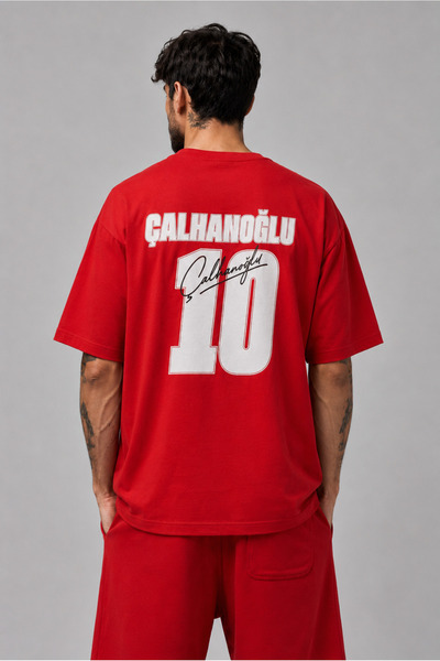 Moda Minimo Unisex Oversize T-shirt Τουρκίας με σχέδιο Moon Star Hakan Çalhan...