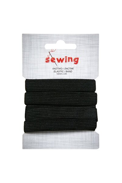 OEM Accesoriu Croitorie, Negru, 1.2cm