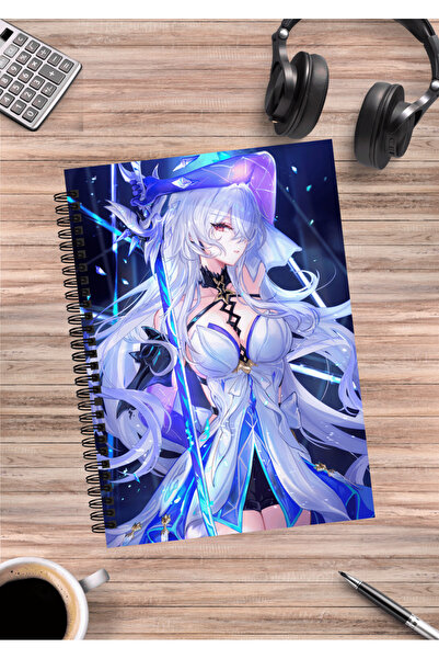 mertfigur Genshin Impact Skirk Caiet spiralat anime A5 (50 de coli)